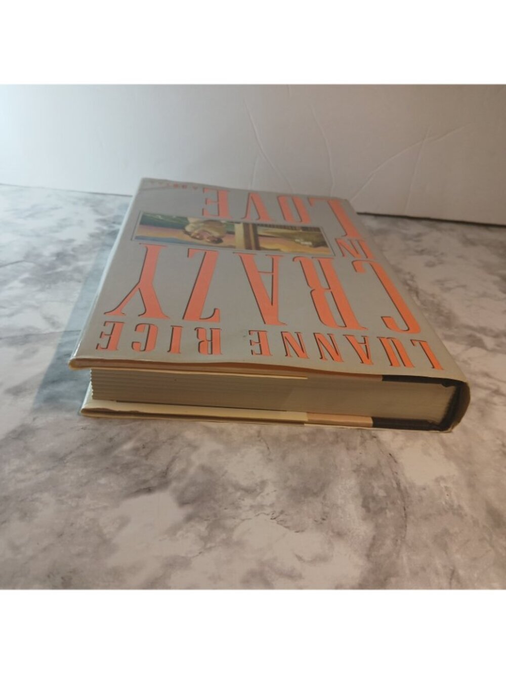 Crazy in Love by Luanne Rice – Hardcover Vintage Romance Novel 1988 VG DJ - Picture 9 of 10